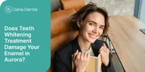 Can teeth whitening damage the enamel?